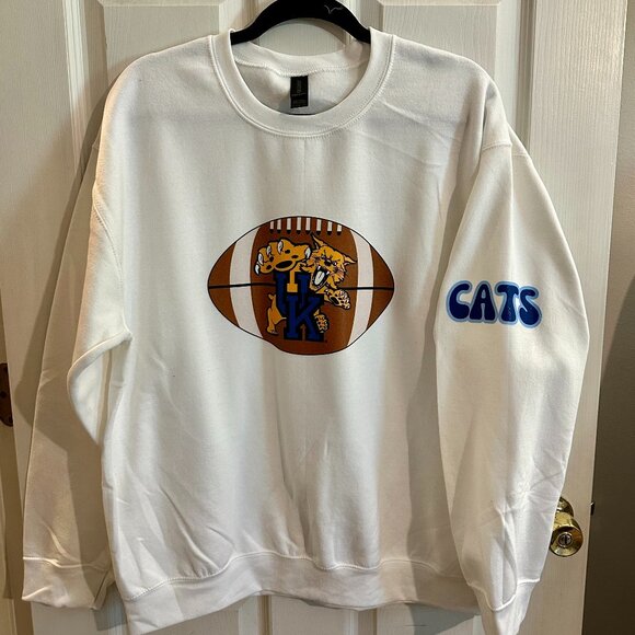 Kentucky Wildcats Sweatshirt NWT LARGE University of Kentucky Sweatshirt - Picture 1 of 1